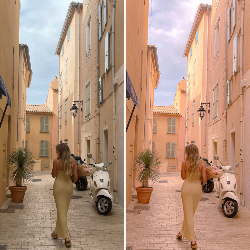 This Is StTropez - @majamiihajlovic walking around Saint-Tropez  pittoresques streets in her #100capri jumpsuit & hat, #100CapriStTropez  @100capri_official Saint-Tropez store is located across Hermès by the  harbor.